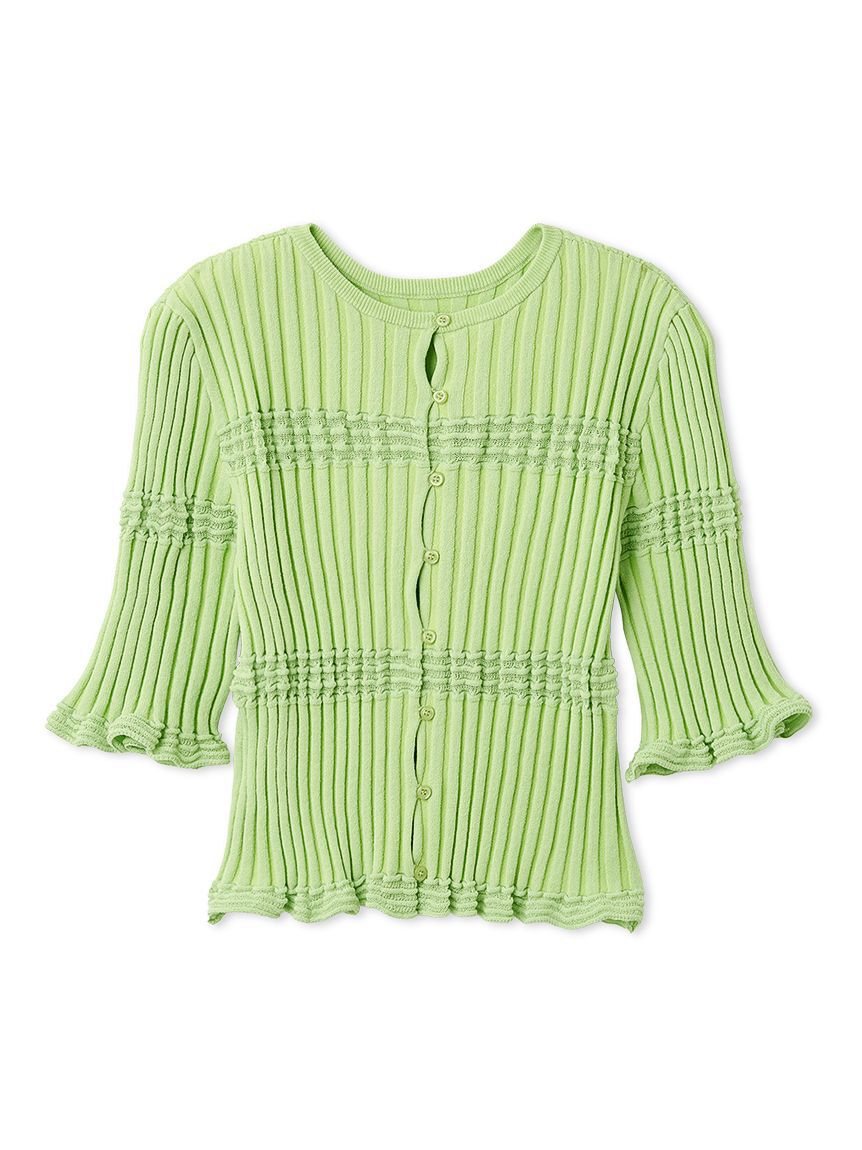 emmi atelier「2wayランダムリブニット」|ニット・セーター|