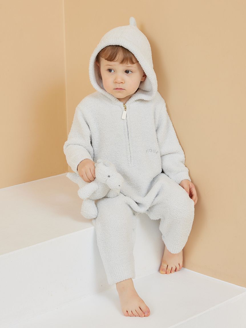 GELATO PIQUE KIDS & BABY「【限定カラーあり】【BABY】パウダーアニマルロンパース」|ロンパース|