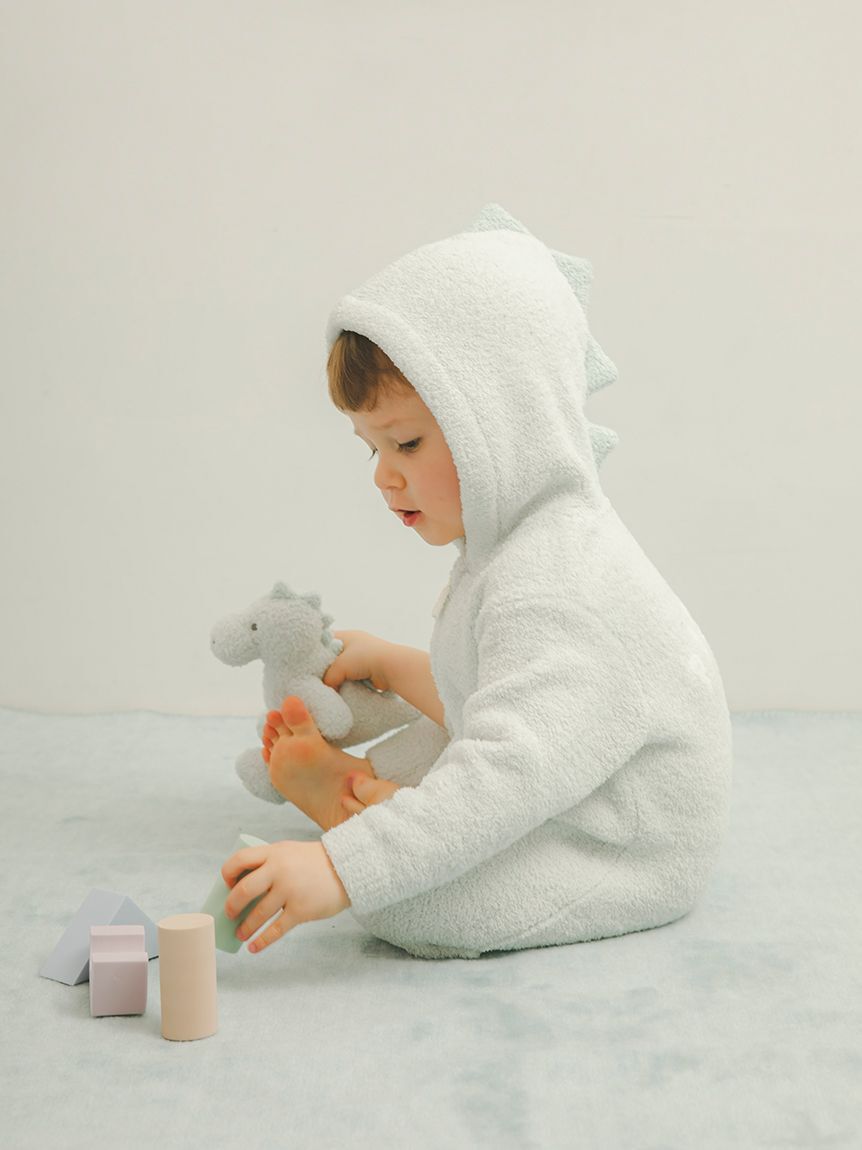 GELATO PIQUE KIDS & BABY「【限定カラーあり】【BABY】パウダーアニマルロンパース」|ロンパース|