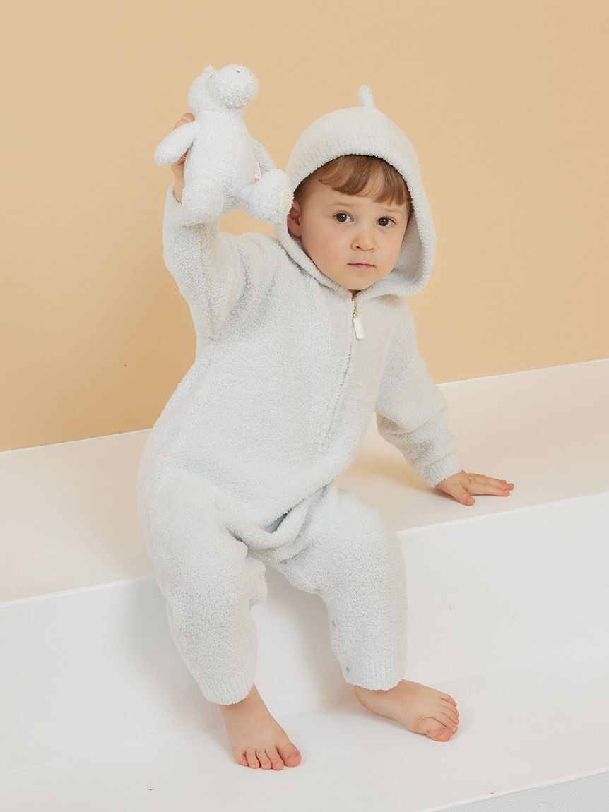 GELATO PIQUE KIDS & BABY「【限定カラーあり】【BABY】パウダーアニマルロンパース」|ロンパース|