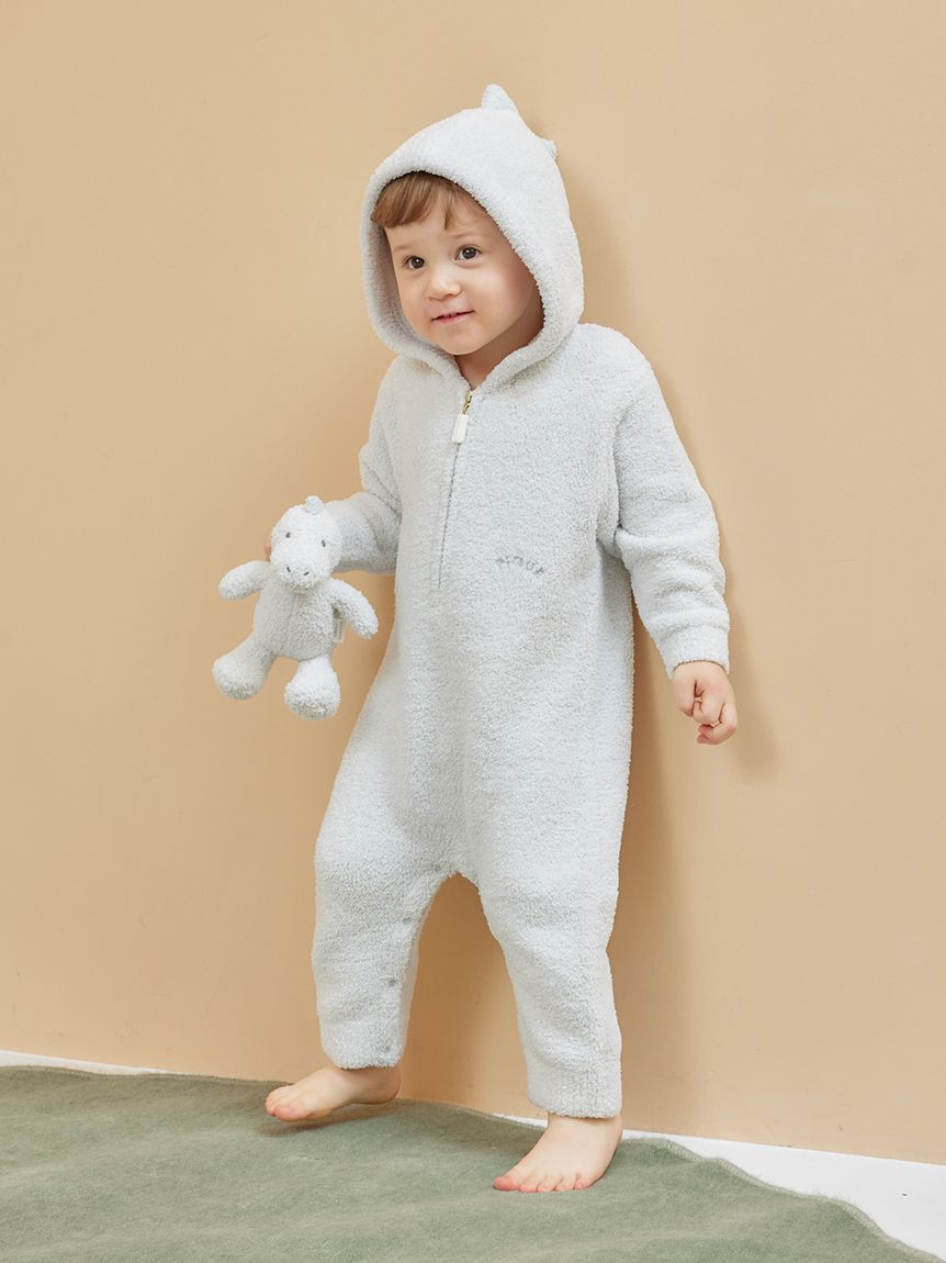 GELATO PIQUE KIDS & BABY「【限定カラーあり】【BABY】パウダーアニマルロンパース」|ロンパース|