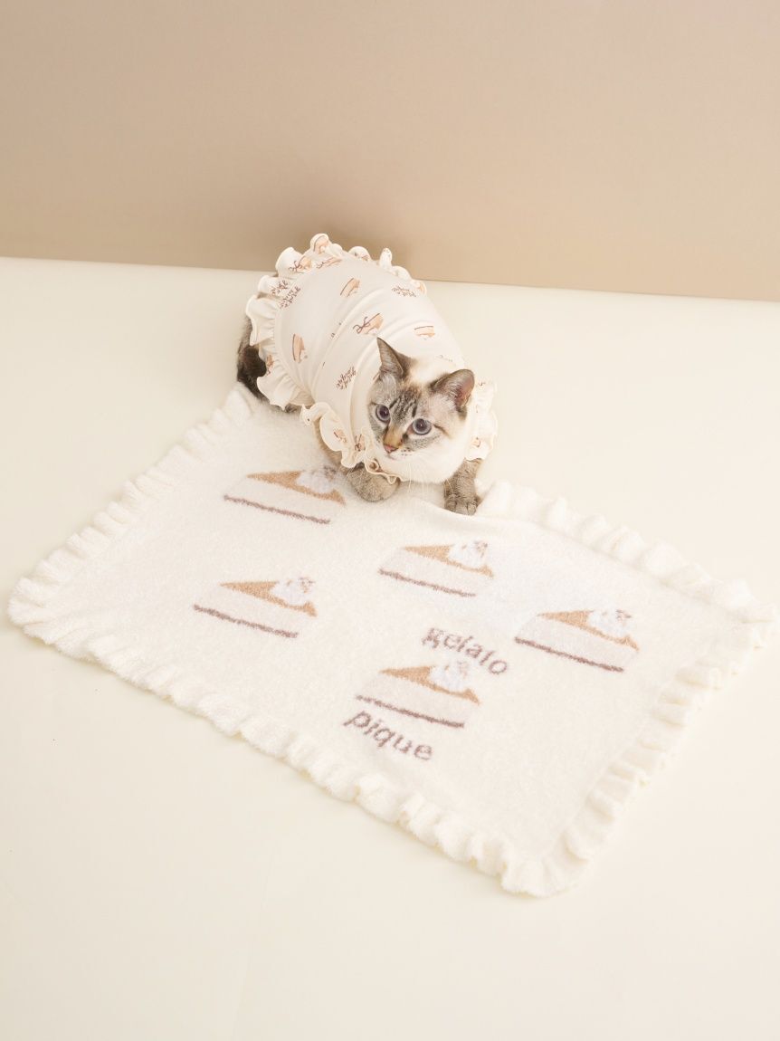 GELATO PIQUE CAT&DOG「【CAT&DOG】オータムケーキジャガードブランケット」|その他|