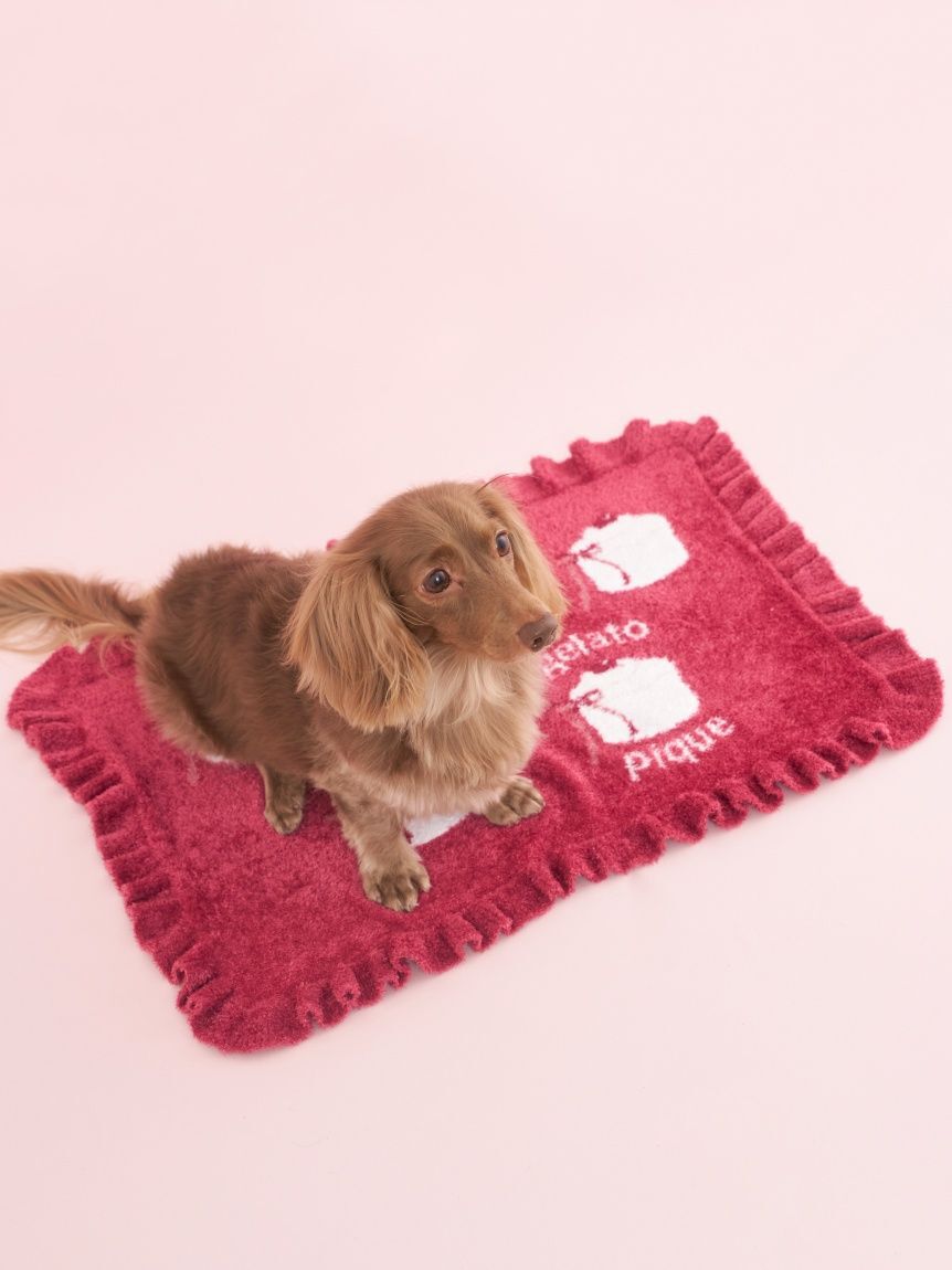  GELATO PIQUE CAT&DOG「【CAT&DOG】オータムケーキジャガードブランケット」|その他|