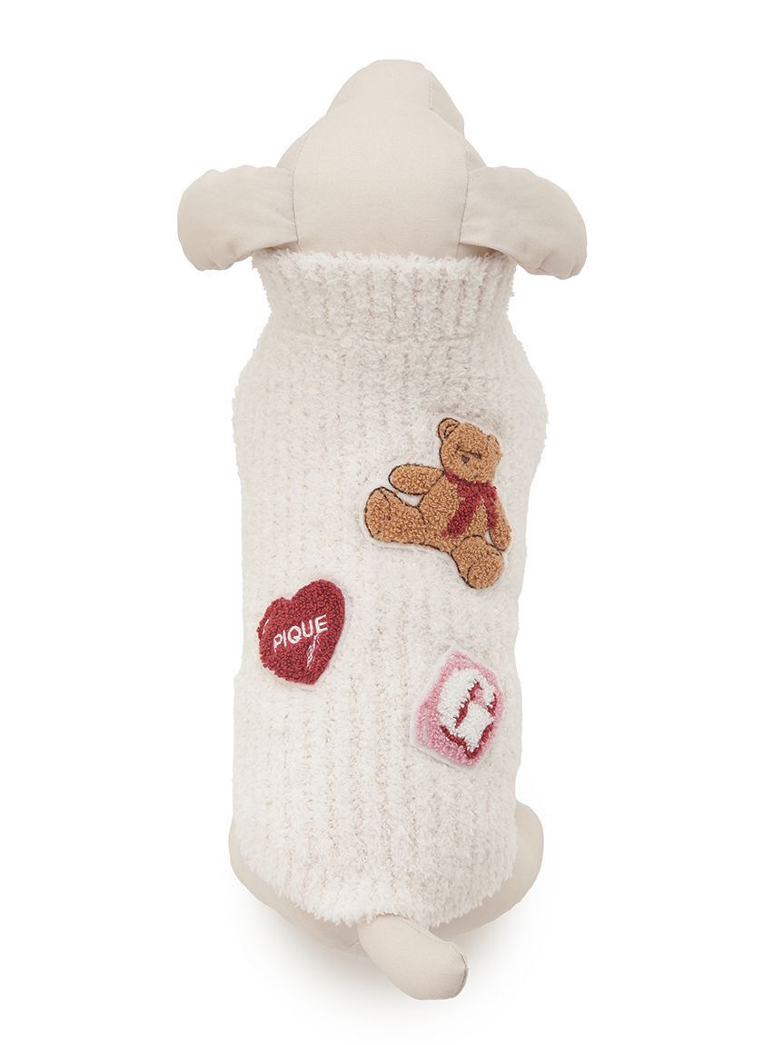  GELATO PIQUE CAT&DOG「【CAT&DOG】ベビモコベアサガラ刺繍プルオーバー」|その他|