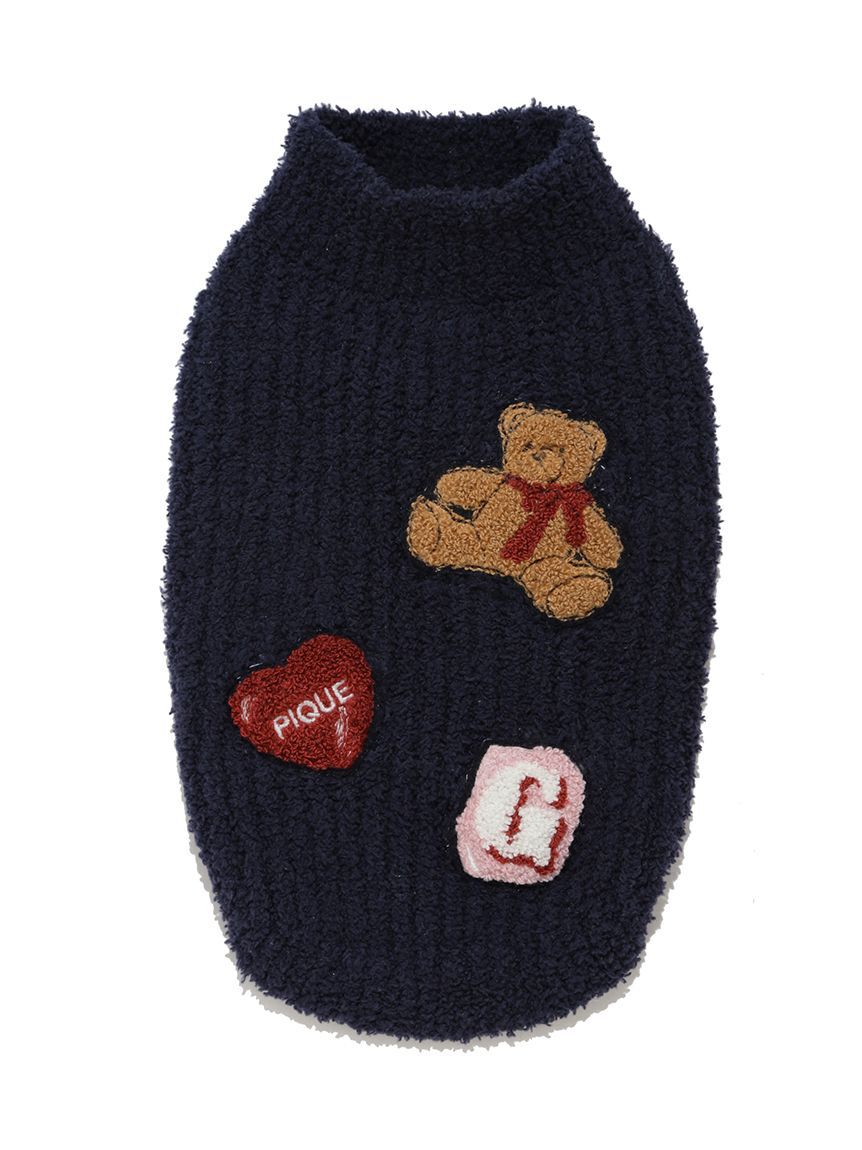  GELATO PIQUE CAT&DOG「【CAT&DOG】ベビモコベアサガラ刺繍プルオーバー」|その他|