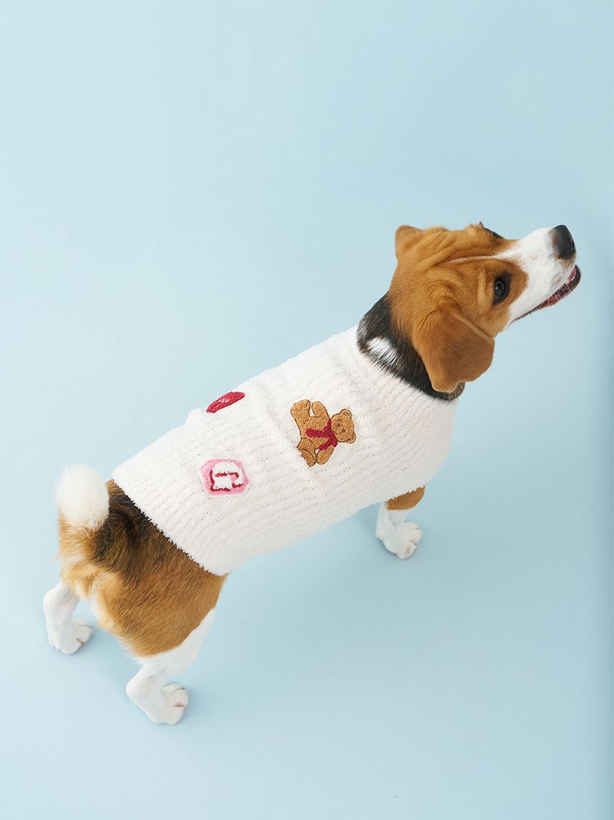  GELATO PIQUE CAT&DOG「【CAT&DOG】ベビモコベアサガラ刺繍プルオーバー」|その他|
