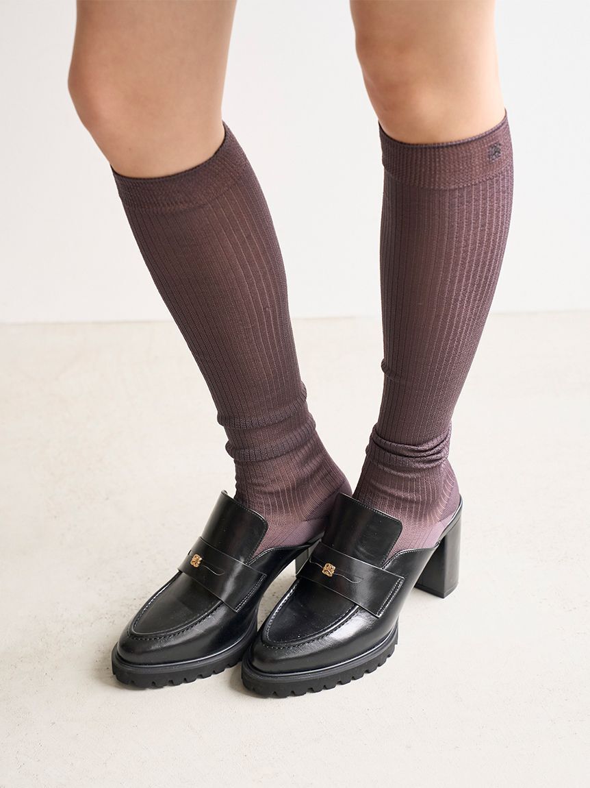 SNIDEL「シアーソックス」|ソックス|