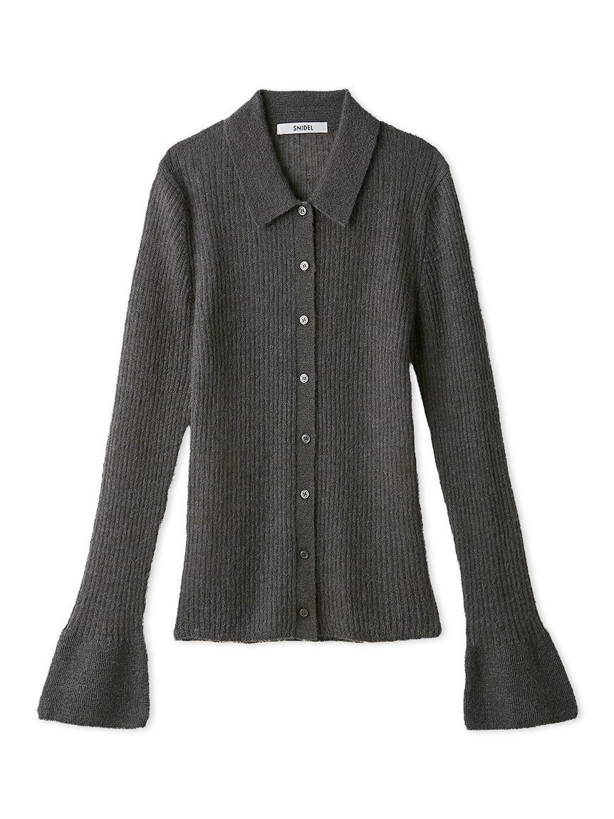SNIDEL「シアーモヘヤポロニット」|ニット・セーター|