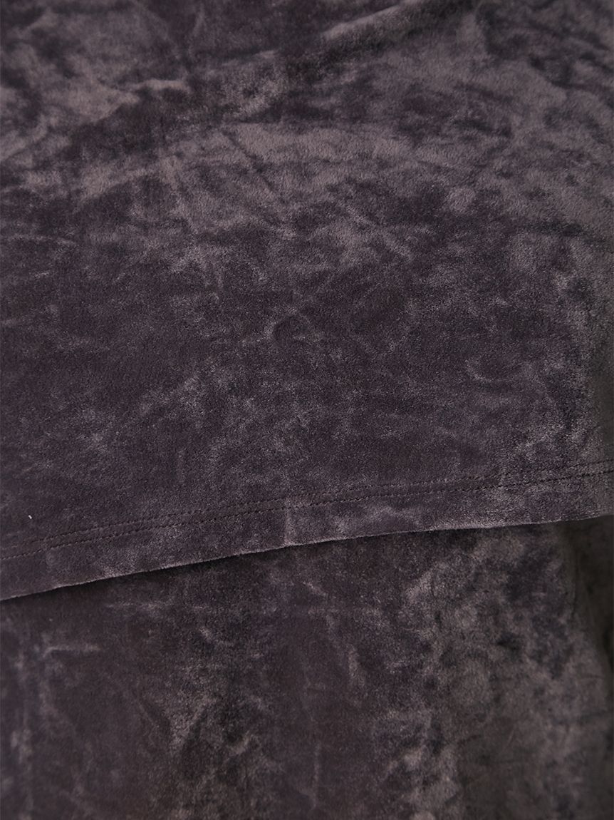 FRAY I.D「クラッシュベロアレイヤードカットソー」|Tシャツ・カットソー|