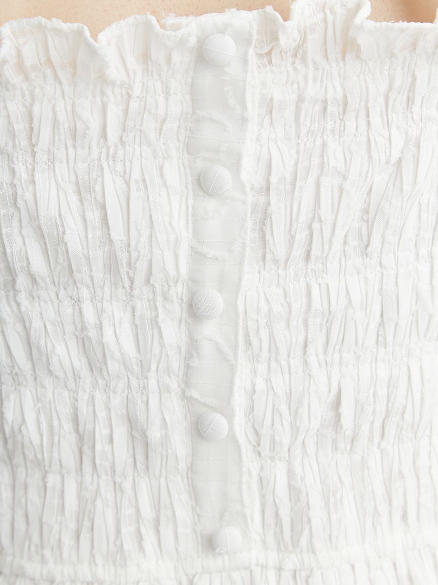 CELFORD「シャーリングチュニックブラウス」|シャツ・ブラウス|