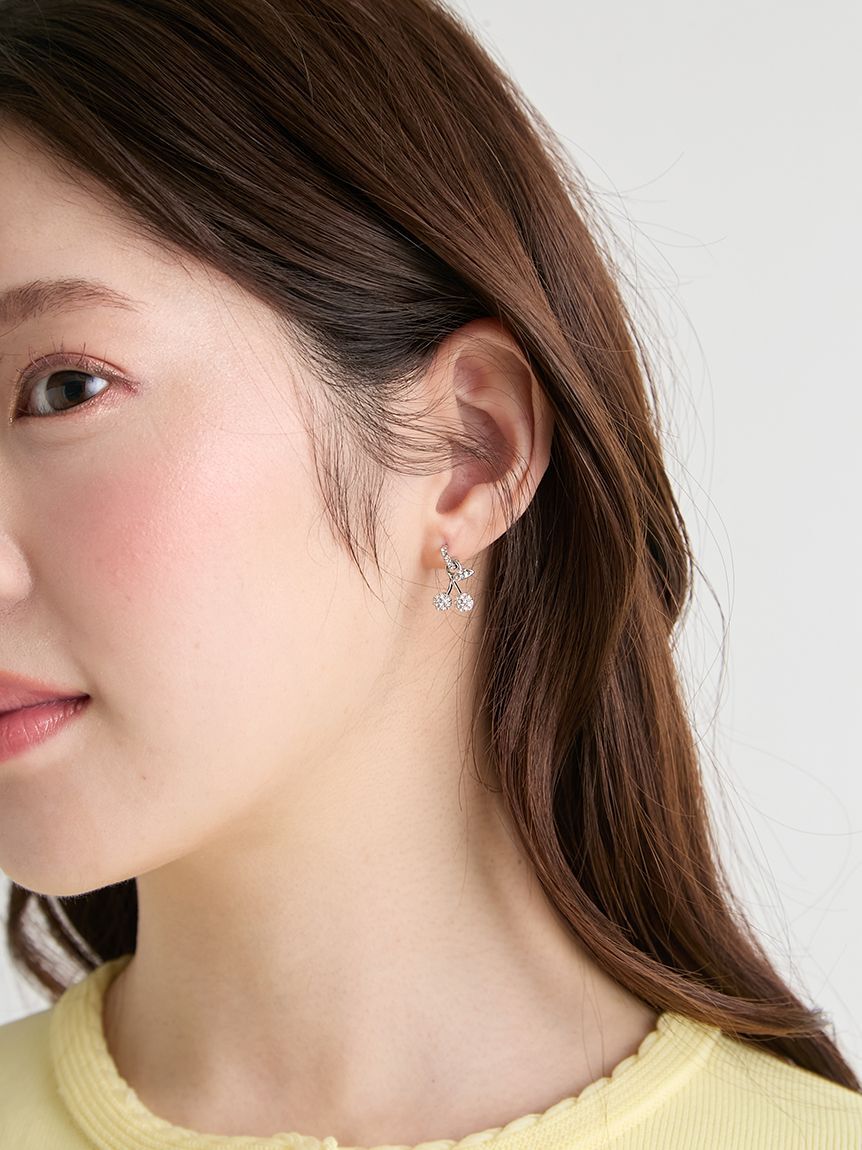 CELFORD「ビジューチェリーピアス」|ピアス|