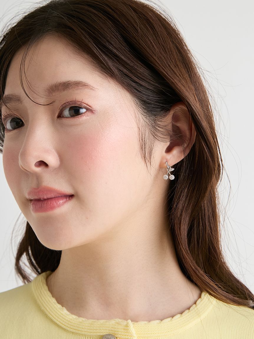 CELFORD「ビジューチェリーピアス」|ピアス|