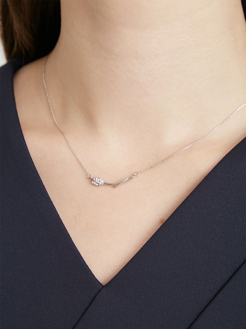 CELFORD「ビジューチューリップネックレス」|ネックレス|