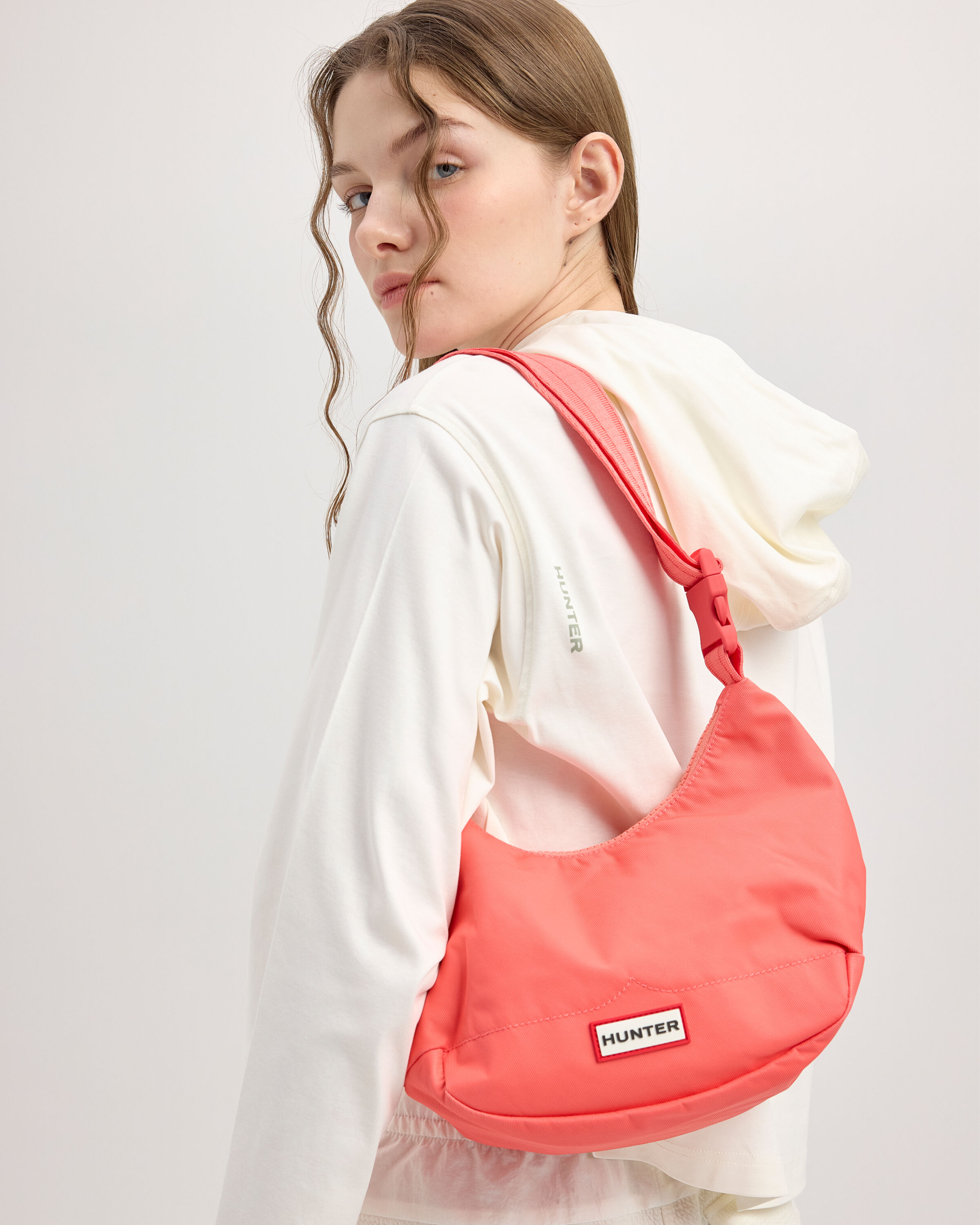 HUNTER「ナイロン ミニ ホーボー」|ショルダー・メッセンジャー|