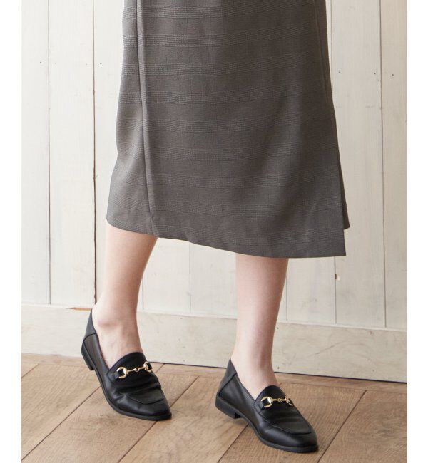 ikka「ビット付きバブーシュローファー」|その他|