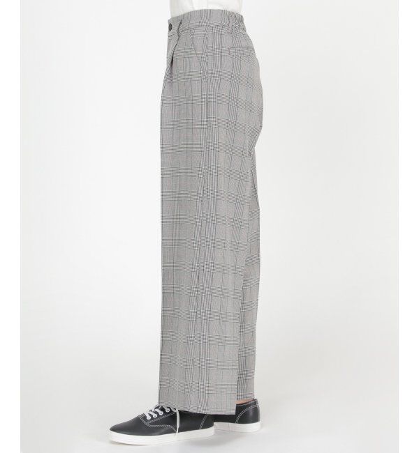 ikka「ウーリッシュフラノワイドパンツ」|その他|