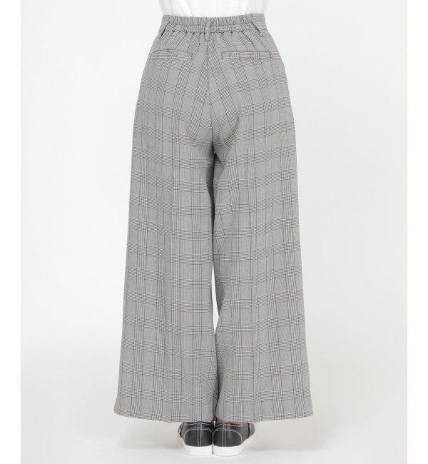 ikka「ウーリッシュフラノワイドパンツ」|その他|