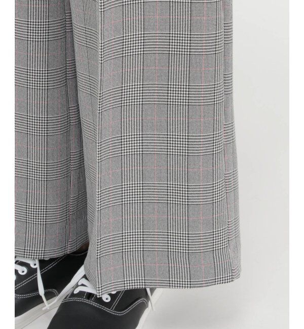 ikka「ウーリッシュフラノワイドパンツ」|その他|