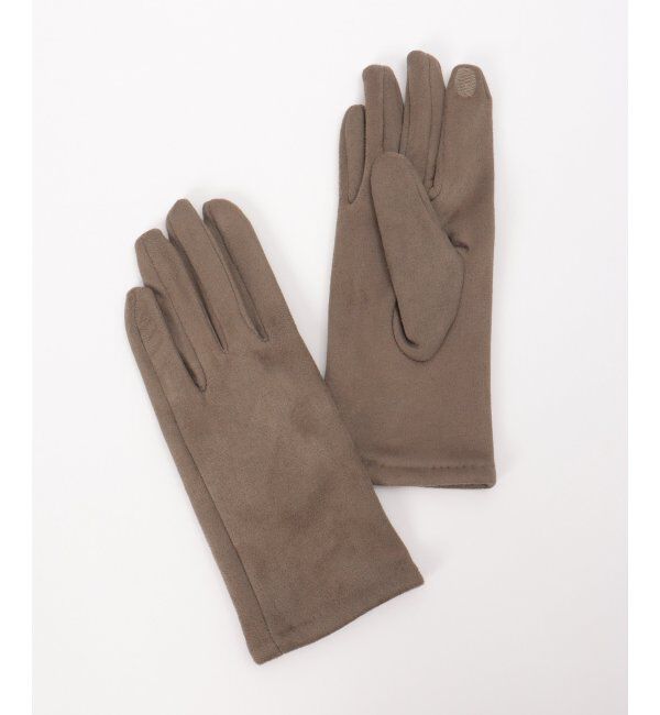 ikka「エコスエードグローブ」|手袋|
