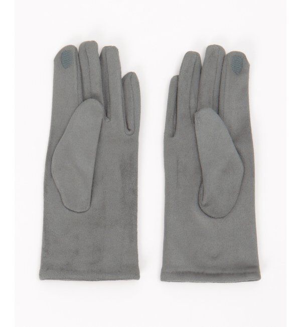 ikka「エコスエードグローブ」|手袋|