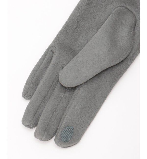 ikka「エコスエードグローブ」|手袋|