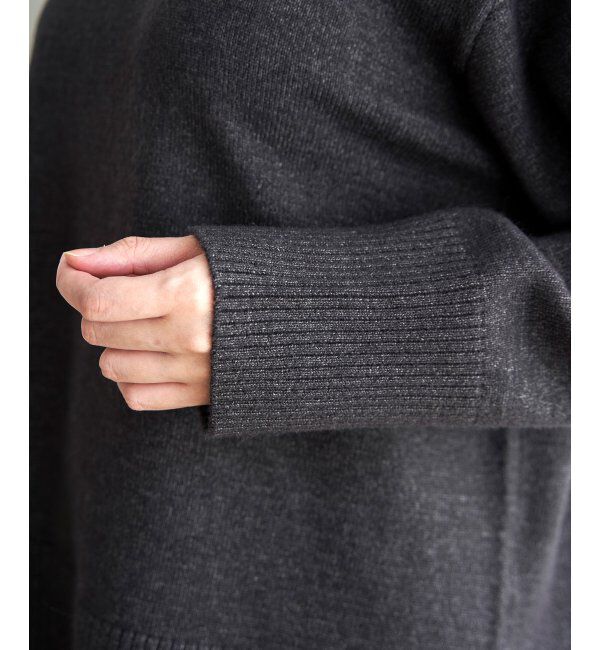 ikka「ワイドタートルネックニットプルオーバー」|プルオーバー|