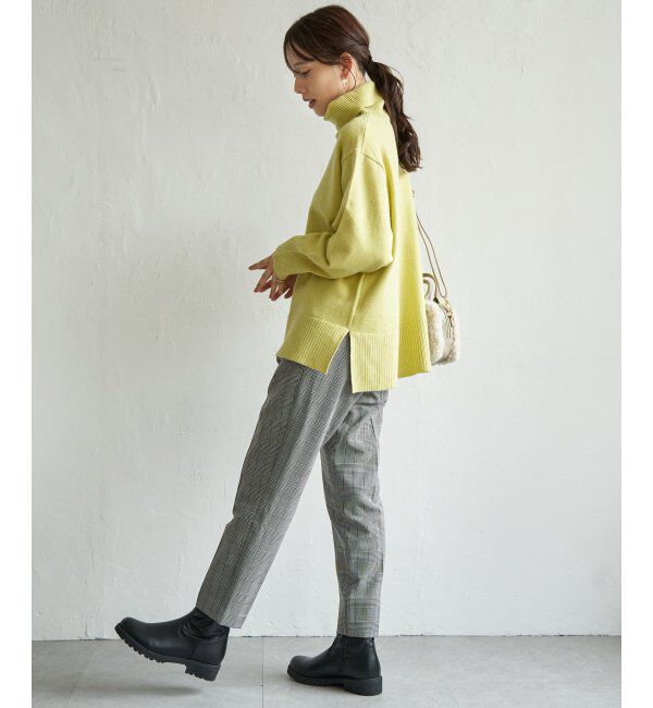 ikka「ワイドタートルネックニットプルオーバー」|プルオーバー|