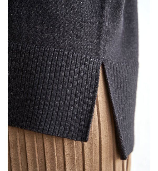 ikka「ワイドタートルネックニットプルオーバー」|プルオーバー|