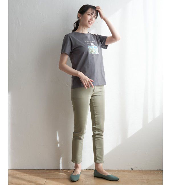 ikka「ロゴフォトプリントT」|Tシャツ・カットソー|