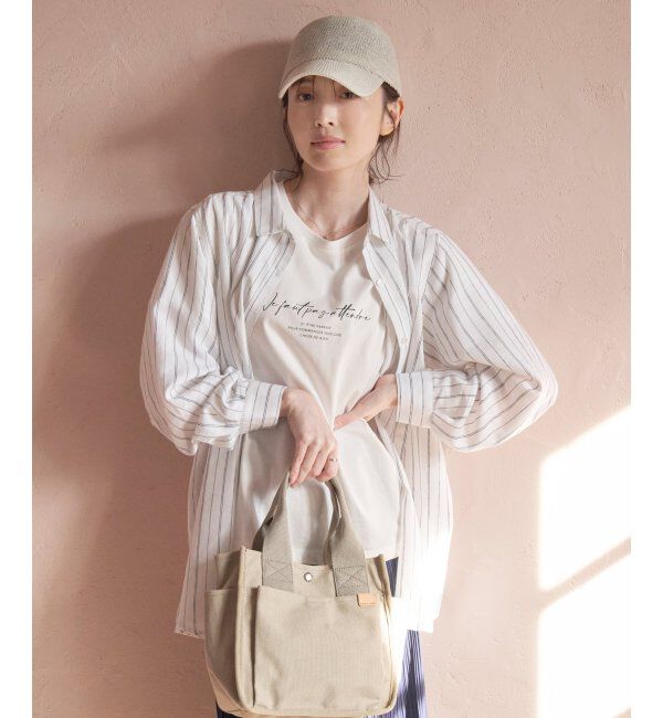 ikka「ロゴフォトプリントT」|Tシャツ・カットソー|