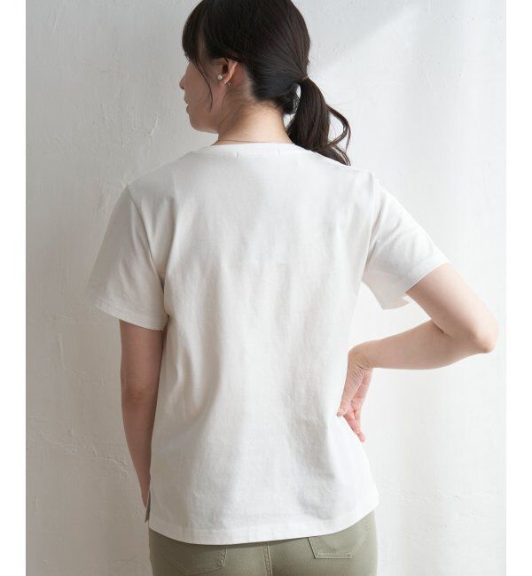 ikka「ロゴフォトプリントT」|Tシャツ・カットソー|