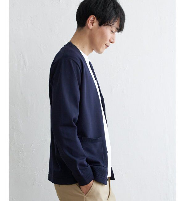 IKKA LOUNGE「GOKU楽ニットVネックカーディガン」|カーディガン|