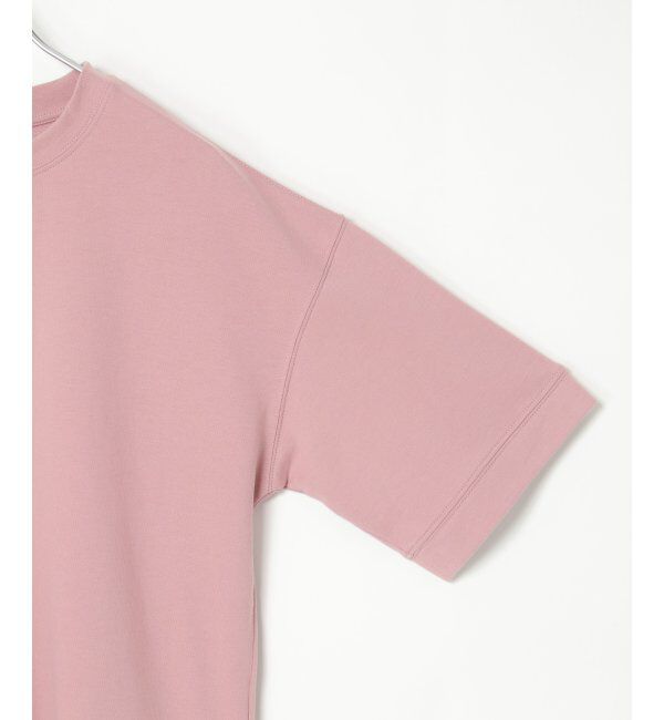 ikka「ミニ裏毛スウェットライク半袖Tシャツ」|Tシャツ・カットソー|