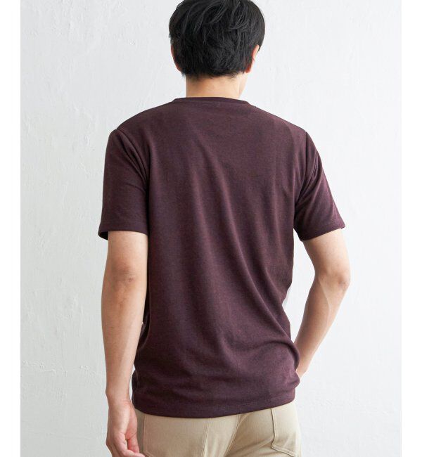 ikka「ブロックスグレンチェックキリカエＴ」|Tシャツ・カットソー|