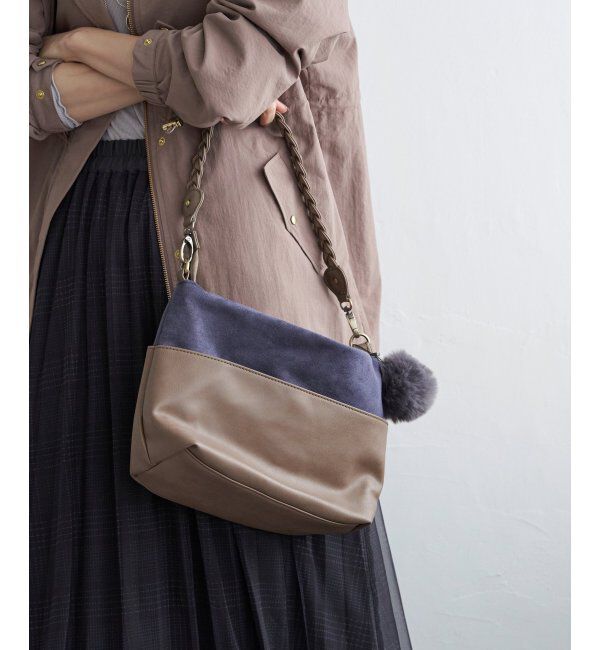 ikka「バイカラー2WAYショルダーバッグ」|その他|