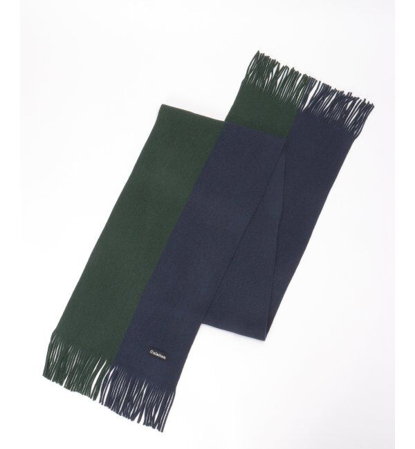 ikka「ラッセルバイカラーマフラー」|マフラー|