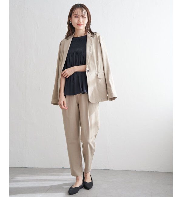 ikka「マジョリカ3段プリーツブラウス」|シャツ・ブラウス|