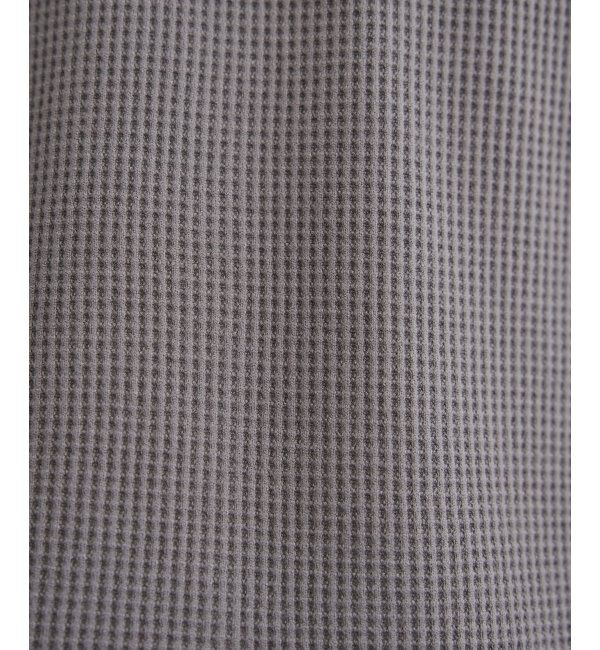 ikka「ラメワッフル裾リングドットプルオーバー」|その他|