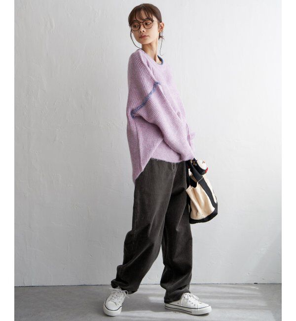 Lbc with Life「コーデュロイゆるテーパードパンツ」|その他|