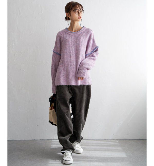 Lbc with Life「コーデュロイゆるテーパードパンツ」|その他|