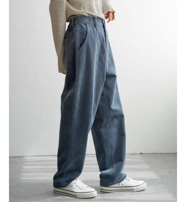 Lbc with Life「コーデュロイゆるテーパードパンツ」|その他|