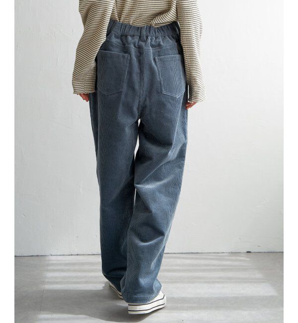 Lbc with Life「コーデュロイゆるテーパードパンツ」|その他|