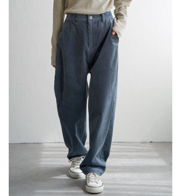 Lbc with Life「コーデュロイゆるテーパードパンツ」|その他|