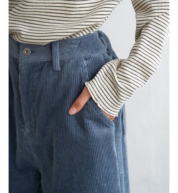 Lbc with Life「コーデュロイゆるテーパードパンツ」|その他|