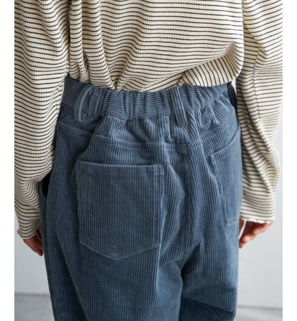 Lbc with Life「コーデュロイゆるテーパードパンツ」|その他|