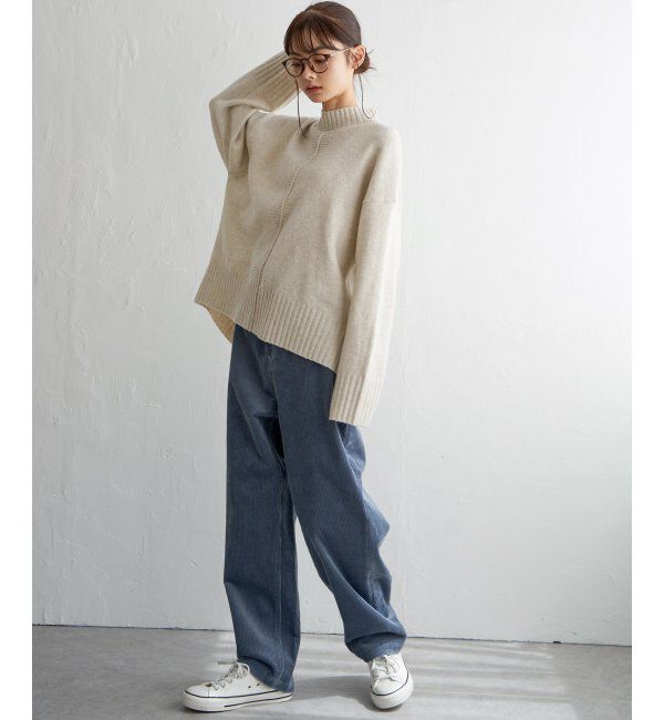 Lbc with Life「コーデュロイゆるテーパードパンツ」|その他|