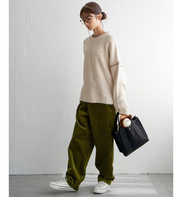 Lbc with Life「コーデュロイゆるテーパードパンツ」|その他|