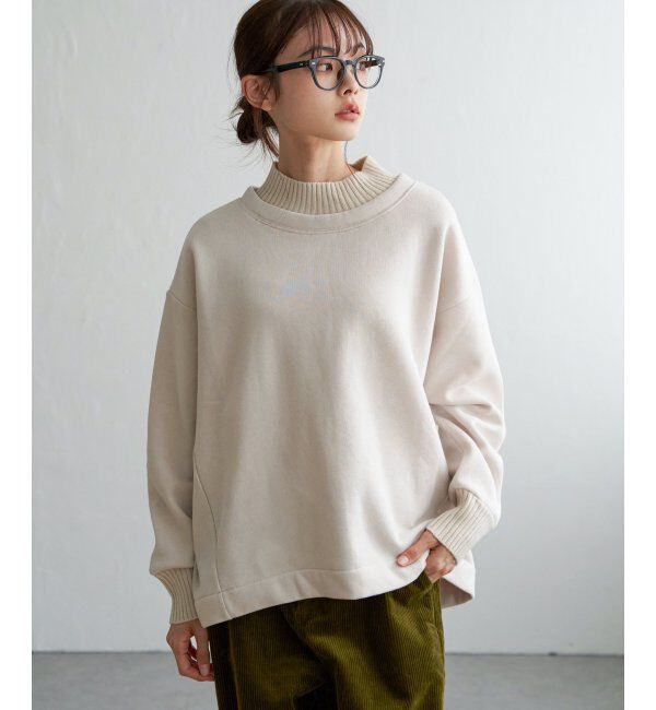 Lbc with Life「リブニットドッキング裏起毛プルオーバー」|その他|