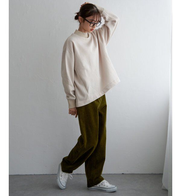 Lbc with Life「リブニットドッキング裏起毛プルオーバー」|その他|