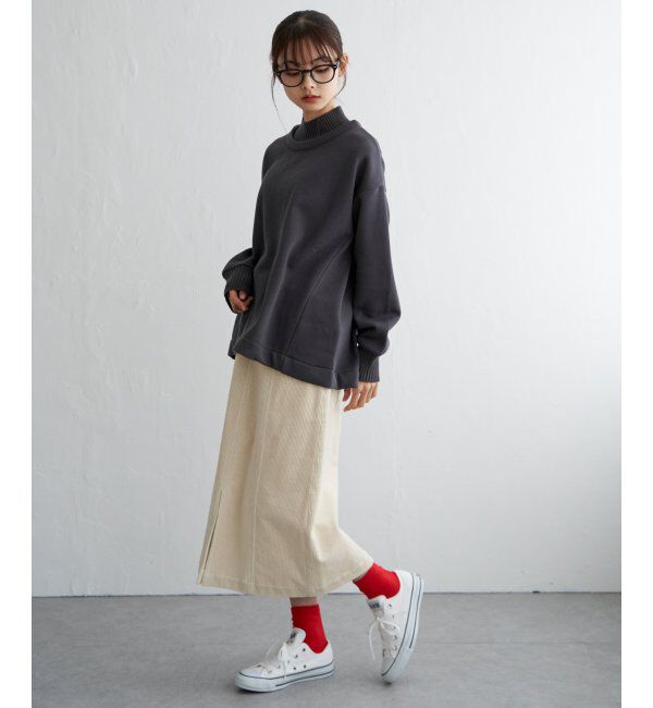 Lbc with Life「リブニットドッキング裏起毛プルオーバー」|その他|